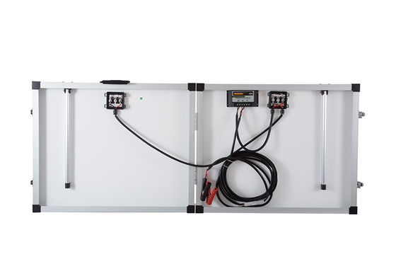 100W IP65 12v 7.64A แผนแสงอาทิตย์พับ โมโน แผนแสงอาทิตย์สําหรับแคมป์