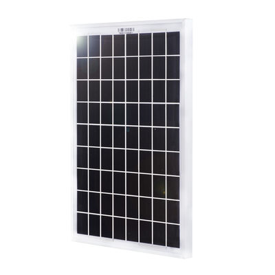 แผนแสงอาทิตย์พกพาขนาดเล็ก 10w 340 X 240 X 17mm แผนแสงอาทิตย์โมโนคริสตัล 10 วัตต์
