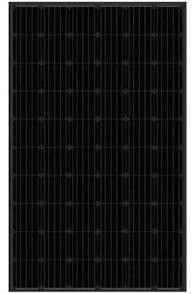 250w - 290w แผ่นพลังแสงอาทิตย์สีดําทั้งหมด แผ่นพลังแสงอาทิตย์แบบโมโนคริสตัล