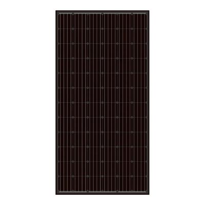 300w ถึง 340w แผ่นแสงอาทิตย์สีดําทั้งหมด แผ่นแสงอาทิตย์โมโนคริสตัล