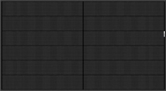 300w 36.2V ดํา แผ่นแสงอาทิตย์ PV แผ่นแสงอาทิตย์ Poly Crystalline