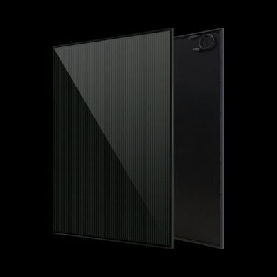Linksun 310w แผ่นพลังแสงอาทิตย์สีดําบริสุทธิ์ โมดูลพีวีโพลิกริสตัลลิน