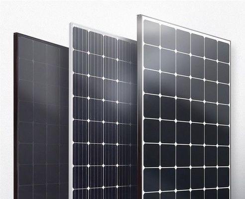 595W Linksun M12/120H แผ่นพลังแสงอาทิตย์แบบโมโนคริสตัลลีน พร้อมรับประกัน 25 ปี