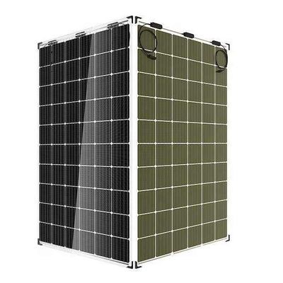 425w 1500V แผนแสงอาทิตย์ไร้กรอบ 425watt แผนแสงอาทิตย์แก้วคู่