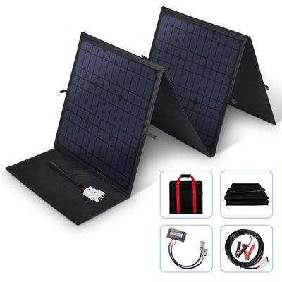 แผนแสงอาทิตย์แบบพับได้ภายนอก กันน้ํา 120W