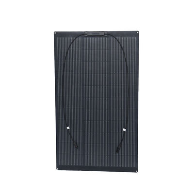 ETFE Surface 100W ดํา แผ่นแสงอาทิตย์ยืดหยุ่น สําหรับ Off Grid