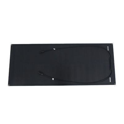 ETFE Surface 100W ดํา แผ่นแสงอาทิตย์ยืดหยุ่น สําหรับ Off Grid