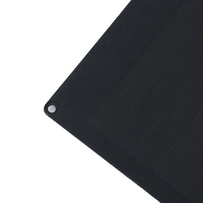 ETFE Surface 100W ดํา แผ่นแสงอาทิตย์ยืดหยุ่น สําหรับ Off Grid