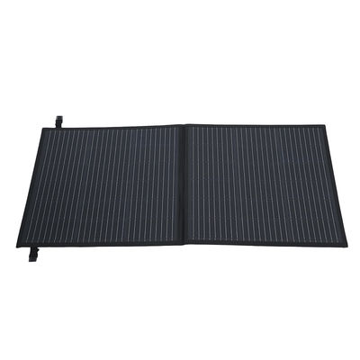 ผ้าห่มพลังแสงอาทิตย์แบบพับได้ 100W สําหรับแคมป์