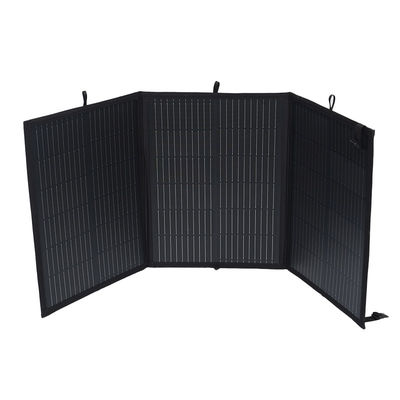 โมโนคริสตัลลีนเซลล์ 100W ผ้าห่มแสงอาทิตย์สําหรับการแคมป์