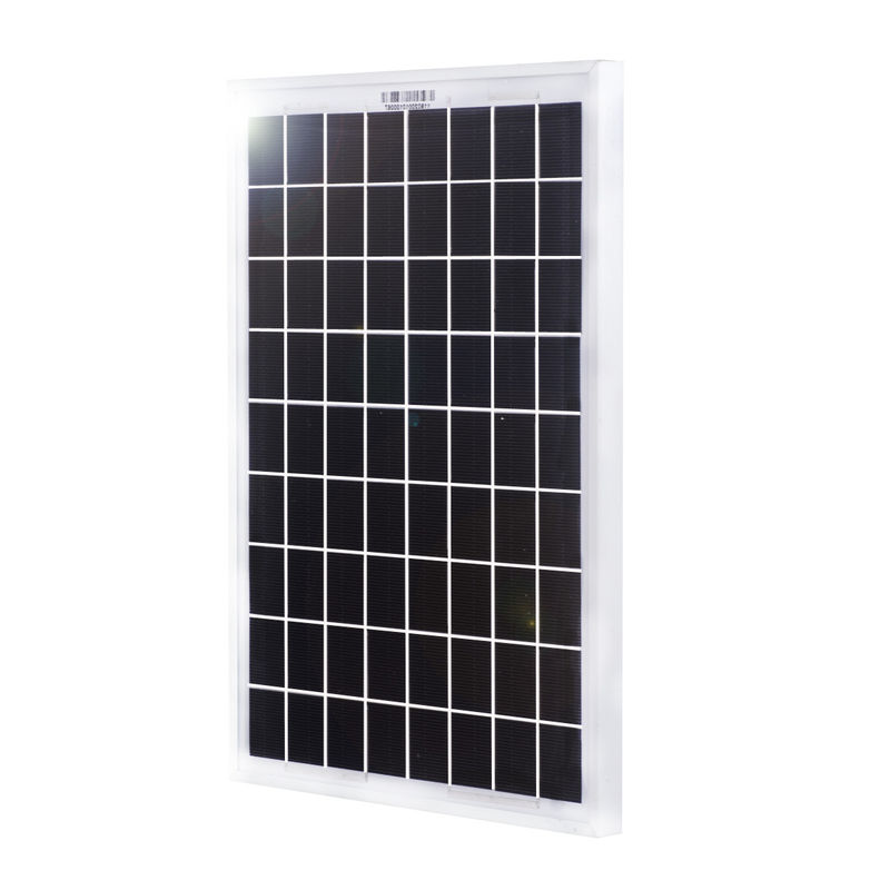 แผนแสงอาทิตย์พกพาขนาดเล็ก 10w 340 X 240 X 17mm แผนแสงอาทิตย์โมโนคริสตัล 10 วัตต์