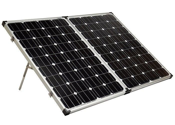 160w 17.46V แผนแสงอาทิตย์พับ แคมป์ แผนแสงอาทิตย์พลังงานสูง CE สําหรับ RV